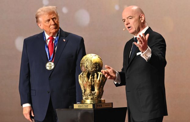 Trump Draws Attention at World Cup 2026 FIFA Event, Awarded “Peace Prize”