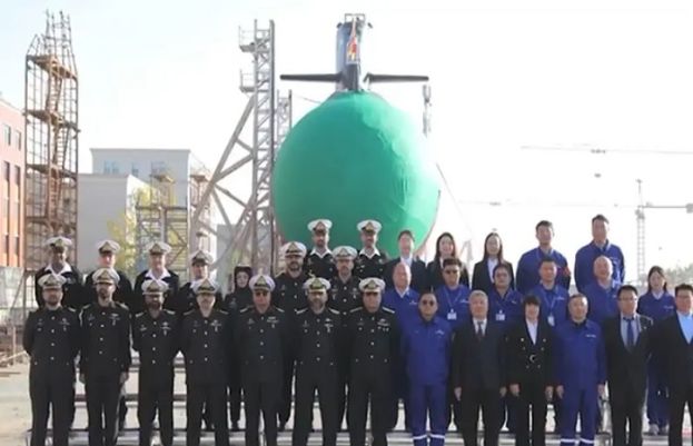 Pakistan Navy’s fourth Hangor class submarine launched by Chinese shipyard