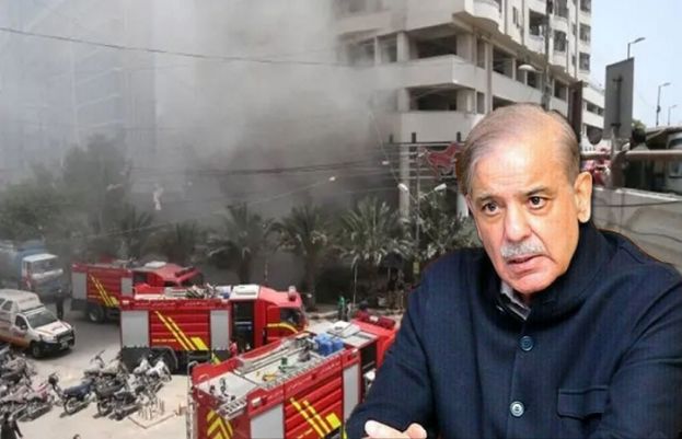 Prime Minister expresses grief over fire incident at Gul Plaza in Karachi