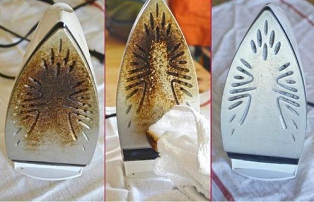Easy ways to make burnt iron like new in just 2 minutes