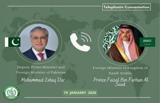 FM Dar discusses regional developments with Saudi, Egyptian counterparts