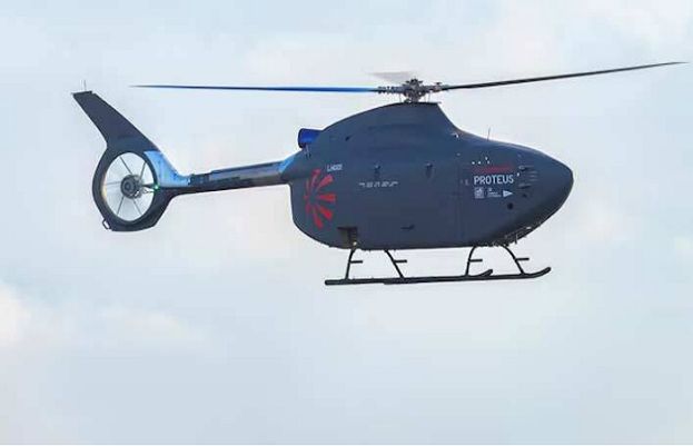 Unmanned helicopter introduced to deal with threats at sea