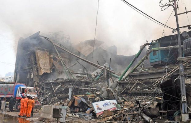 Gul Plaza inferno doused, fatalities rise to 14