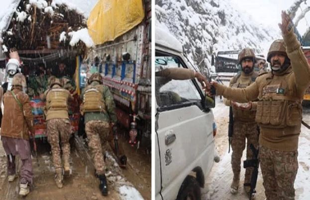 Living conditions in Tirah have been severely affected due to heavy snowfall. Relief activities of the Pakistan Army are ongoing