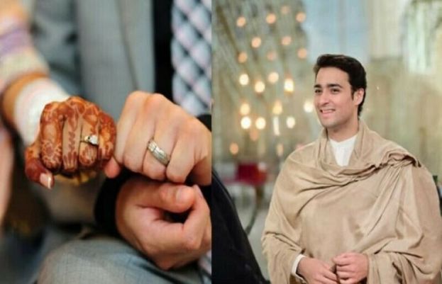 Maryam Nawaz’s son Junaid Safdar shared photos of his wedding ceremony on social media