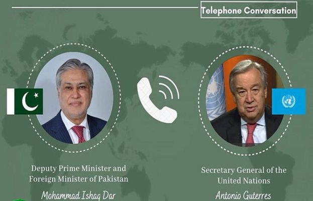 UN Chief expresses full support to Pakistan’s peace efforts