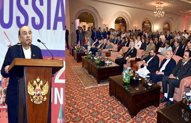 President Zardari vows to strengthen partnership with Russia