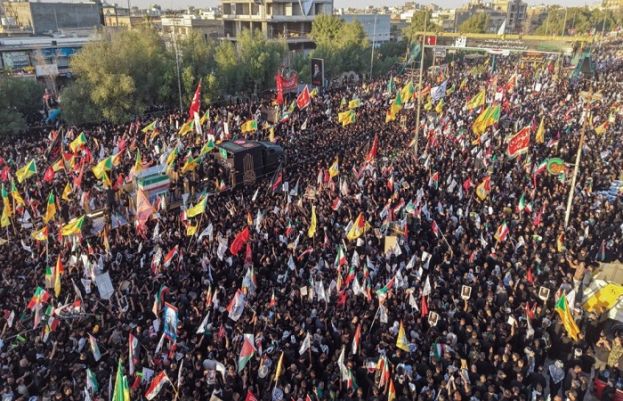 Millions attend funeral for Martyr Leader Ayatollah Khamenei in Iraq’s Najaf and Karbala