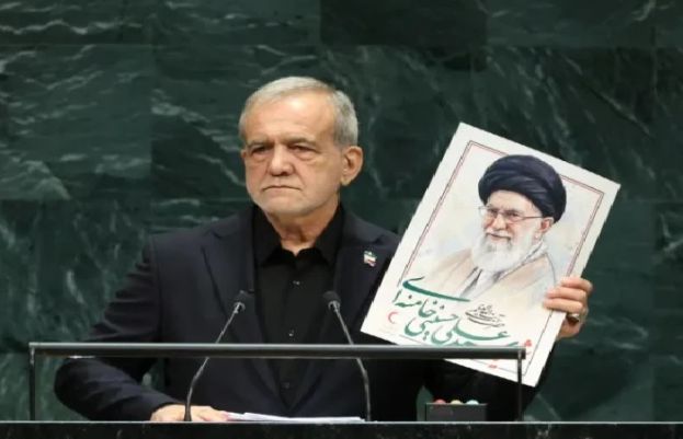 ‘Nuclear bomb in Israel, inspectors in Iran’: Pezeshkian slams glaring double standards at UNGA