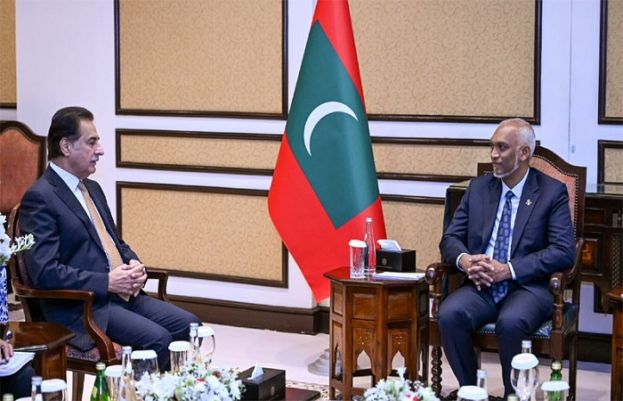 Maldivian President lauds Pakistan’s role in regional peace