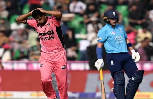 Haris Rauf fined for ICC Code of Conduct breach during England tri-series clash