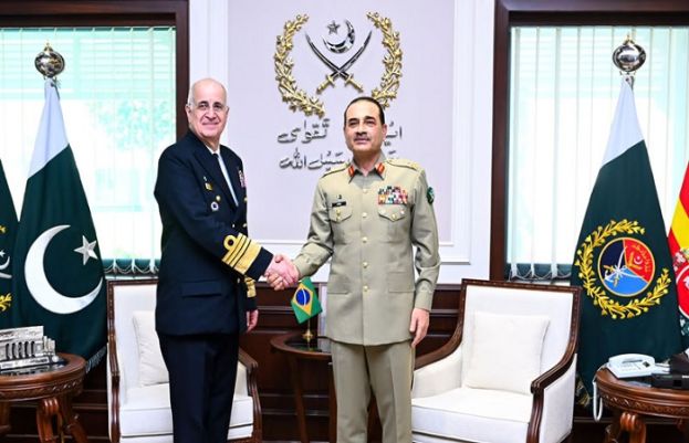 CDF Munir reaffirms Pakistan’s commitment to strengthening defence ties with Brazil